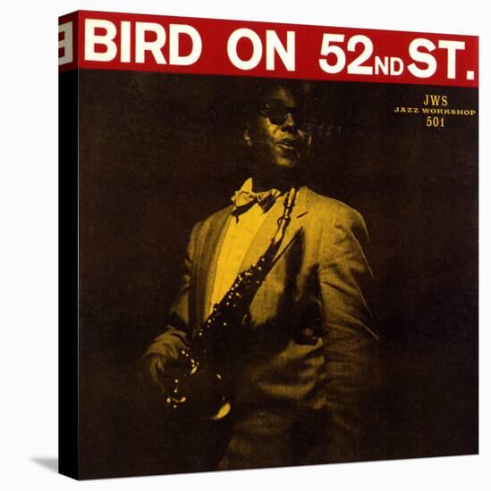 Charlie Parker - Bird on 52nd Street-null-Stretched Canvas