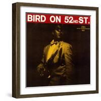 Charlie Parker - Bird on 52nd Street-null-Framed Art Print