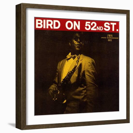 Charlie Parker - Bird on 52nd Street-null-Framed Art Print