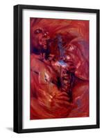 Charlie Parker: Bluebird-Shen-Framed Art Print