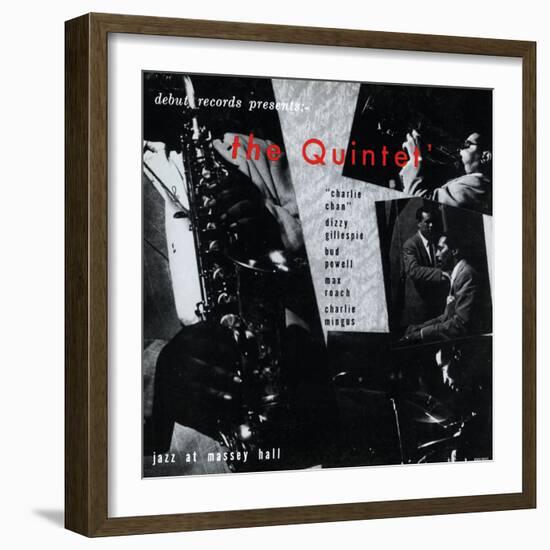 Charlie Parker Quintet - Jazz at Massey Hall-null-Framed Art Print