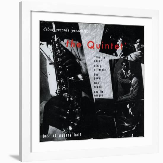 Charlie Parker Quintet - Jazz at Massey Hall-null-Framed Art Print