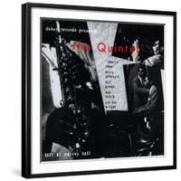 Charlie Parker Quintet - Jazz at Massey Hall-null-Framed Art Print