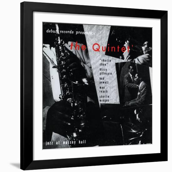 Charlie Parker Quintet - Jazz at Massey Hall-null-Framed Art Print