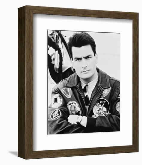 Charlie Sheen - Hot Shots!-null-Framed Photo