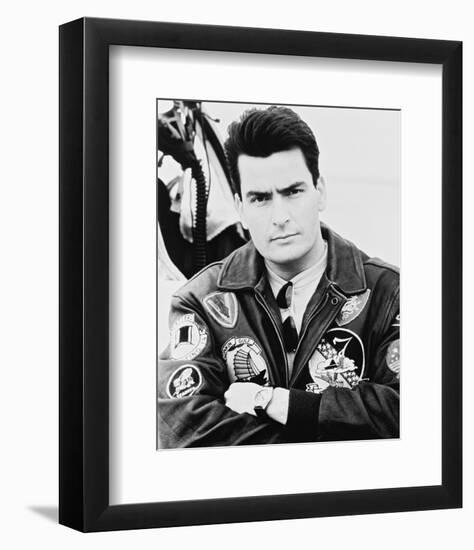 Charlie Sheen - Hot Shots!-null-Framed Photo