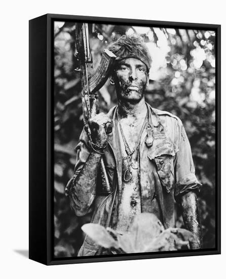 Charlie Sheen - Platoon-null-Framed Stretched Canvas