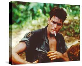 Charlie Sheen - Platoon-null-Stretched Canvas