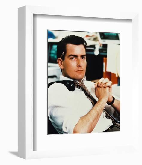 Charlie Sheen - Wall Street-null-Framed Photo