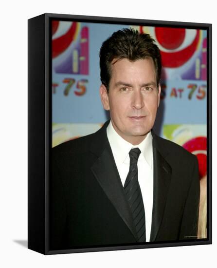 Charlie Sheen-null-Framed Stretched Canvas