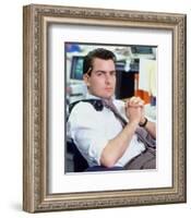 Charlie Sheen-null-Framed Photo