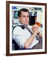 Charlie Sheen-null-Framed Photo