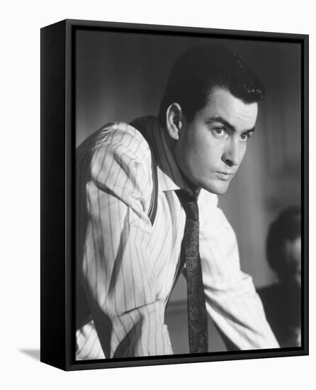 Charlie Sheen-null-Framed Stretched Canvas