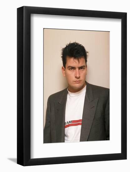 Charlie Sheen-null-Framed Photographic Print