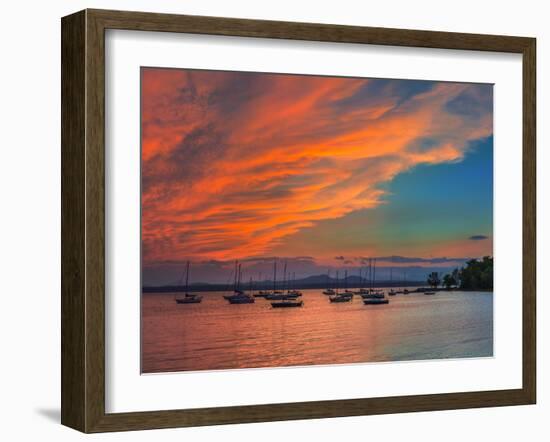 Charlott Harbor-Steven Maxx-Framed Premium Photographic Print