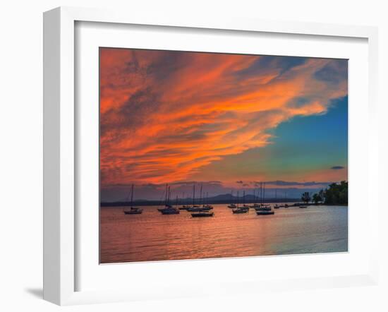 Charlott Harbor-Steven Maxx-Framed Premium Photographic Print