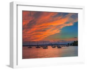 Charlott Harbor-Steven Maxx-Framed Premium Photographic Print