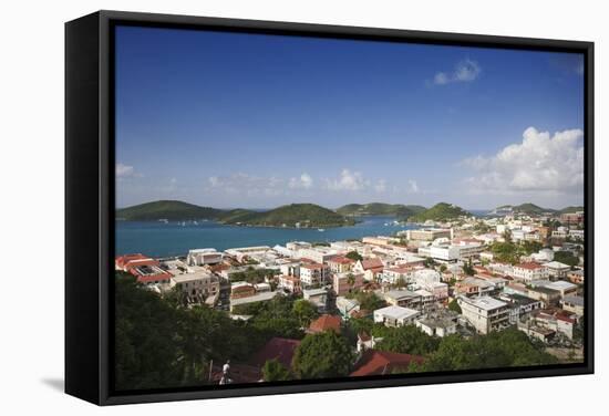 Charlotte Amalie on St. Thomas-Macduff Everton-Framed Stretched Canvas