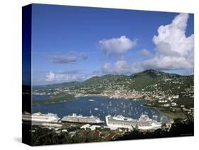 Charlotte Amalie, St. Thomas, Us Virgin Islands, Caribbean-Walter Bibikow-Stretched Canvas