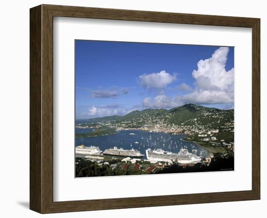 Charlotte Amalie, St. Thomas, Us Virgin Islands, Caribbean-Walter Bibikow-Framed Photographic Print