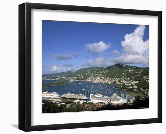 Charlotte Amalie, St. Thomas, Us Virgin Islands, Caribbean-Walter Bibikow-Framed Photographic Print