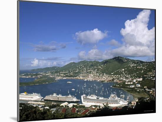 Charlotte Amalie, St. Thomas, Us Virgin Islands, Caribbean-Walter Bibikow-Mounted Photographic Print