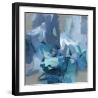 Charlotte Blue-Christina Long-Framed Art Print