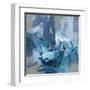 Charlotte Blue-Christina Long-Framed Art Print