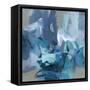 Charlotte Blue-Christina Long-Framed Stretched Canvas