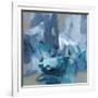 Charlotte Blue-Christina Long-Framed Art Print