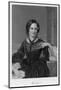 Charlotte Bronte British Author-null-Mounted Photographic Print