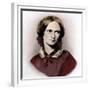 Charlotte Bronte British novelist-George Richmond-Framed Giclee Print