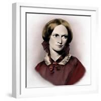 Charlotte Bronte British novelist-George Richmond-Framed Giclee Print