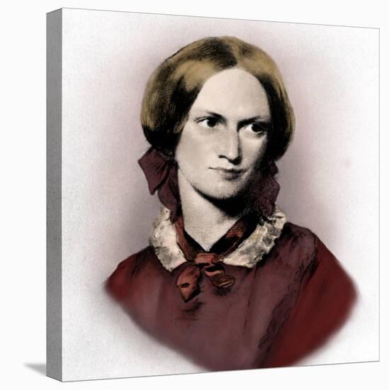 Charlotte Bronte British novelist-George Richmond-Stretched Canvas