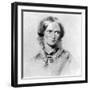 Charlotte Bronte British novelist-George Richmond-Framed Giclee Print