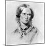 Charlotte Bronte British novelist-George Richmond-Mounted Giclee Print