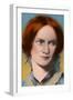 Charlotte Bronte, English Author-Science Source-Framed Giclee Print