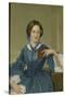 Charlotte Bronte, English Author-Science Source-Stretched Canvas