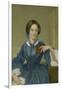 Charlotte Bronte, English Author-Science Source-Framed Giclee Print