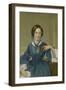 Charlotte Bronte, English Author-Science Source-Framed Giclee Print