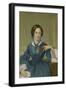 Charlotte Bronte, English Author-Science Source-Framed Giclee Print