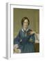 Charlotte Bronte, English Author-Science Source-Framed Giclee Print