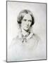 Charlotte Bronte, English Novelist, 1850-George Richmond-Mounted Giclee Print