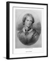 Charlotte Bronte, English Novelist, 1850-George Richmond-Framed Giclee Print