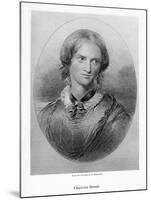 Charlotte Bronte, English Novelist, 1850-George Richmond-Mounted Giclee Print