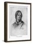 Charlotte Brontë, English Novelist, 1906-George Richmond-Framed Giclee Print