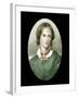 Charlotte Bronte, English Novelist, Mid-19th Century-George Richmond-Framed Giclee Print