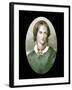 Charlotte Bronte, English Novelist, Mid-19th Century-George Richmond-Framed Giclee Print