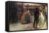 Charlotte Bronte 's Jane-Frederick Walker-Framed Stretched Canvas