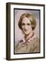 Charlotte Bronte Writer-C.e. Brock-Framed Art Print